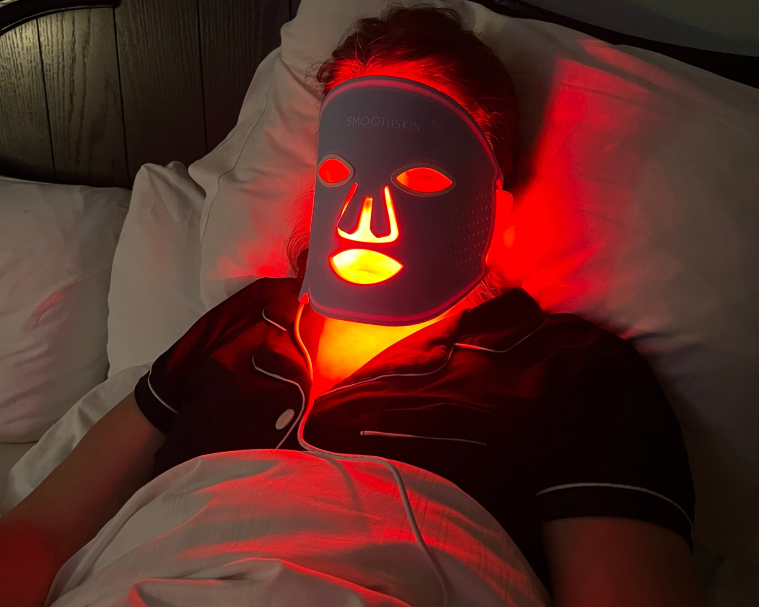 Self-care sunday: How to elevate your at-home spa night with a red light mask