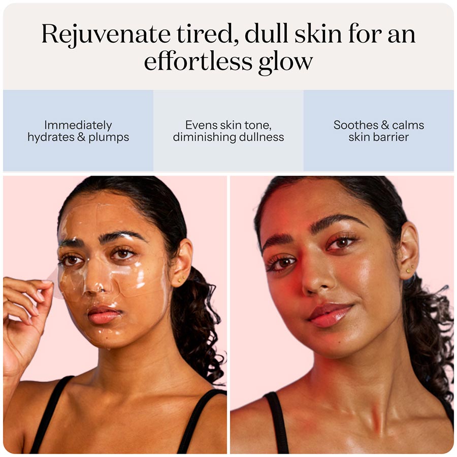Collagen+ hydrogel face mask refills