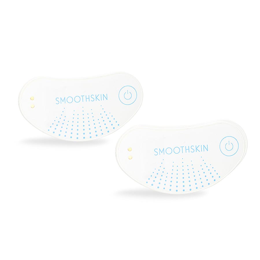 Red light therapy LED eye patches + hydrocolloids